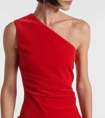 Robe asymétrique en coton | Patou