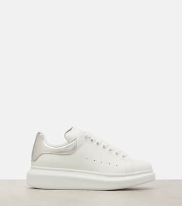 Oversized leather sneakers | McQueen