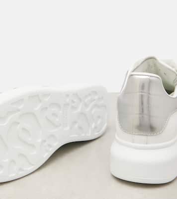 Oversized leather sneakers | McQueen