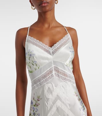 Slipdress aus Seidensatin | Camilla