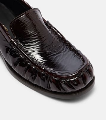 Mocassins en cuir verni | Dries Van Noten