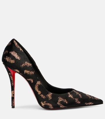 Miss Z leopard-print velvet pumps | Christian Louboutin