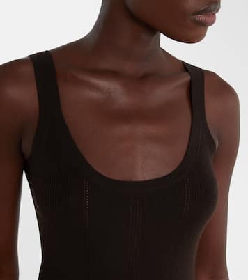 Pointelle wool tank top | Gabriela Hearst