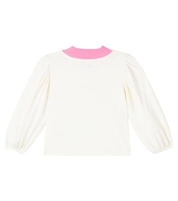 Printed cotton-blend sweatshirt | Mini Rodini