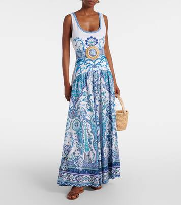 Robe longue Isnik Lullaby en coton | Camilla