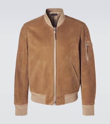 Suede bomber jacket | Tom Ford