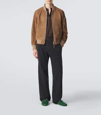 Suede bomber jacket | Tom Ford