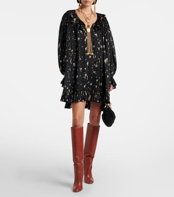 Sellier 105 leather knee-high boots | Aquazzura