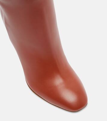 Sellier 105 leather knee-high boots | Aquazzura