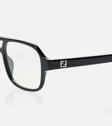FF Squared aviator glasses | Fendi