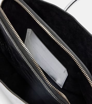 La Passeggiata Small leather tote bag | The Attico