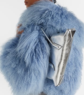 La Passeggiata Small leather tote bag | The Attico