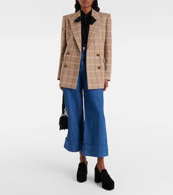 Loafer-Pumps 80 aus Veloursleder | Gianvito Rossi