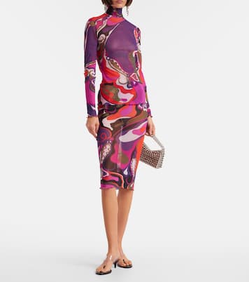 Top Orchidee in tulle | Pucci