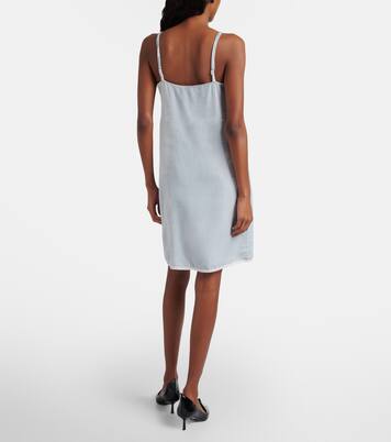 Velvet slip dress | Prada