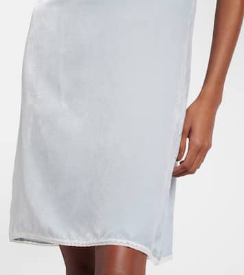 Velvet slip dress | Prada