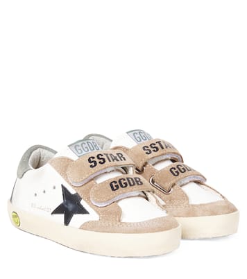 Old School leather sneakers | Golden Goose Kids