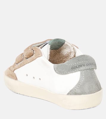 Old School leather sneakers | Golden Goose Kids