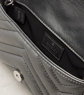 Borsa a spalla GG Marmont Mini in pelle | Gucci