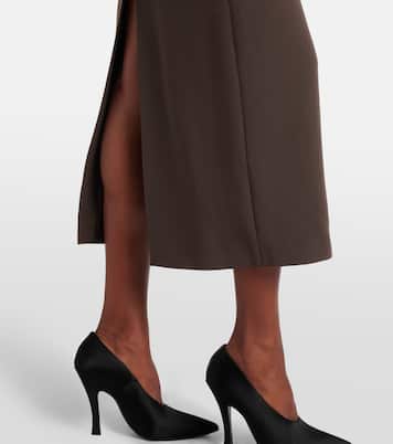 Cocktailkleid aus einem Wollgemisch | Magda Butrym