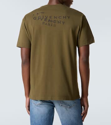 Camiseta de jersey de algodón con logo | Givenchy
