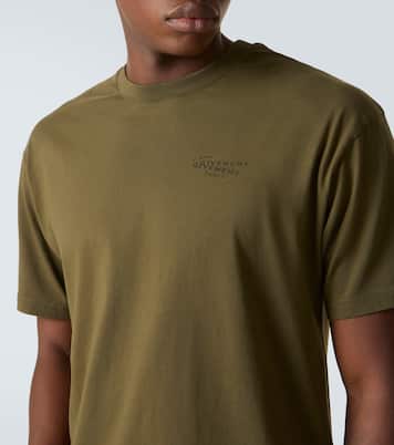 Camiseta de jersey de algodón con logo | Givenchy