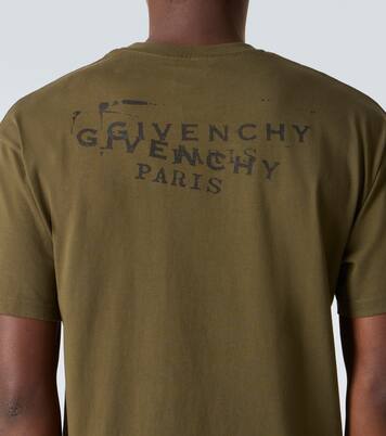 Camiseta de jersey de algodón con logo | Givenchy