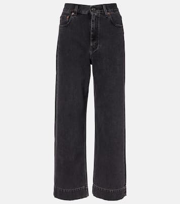 High-Rise Wide-Leg Cropped Jeans | Chloé