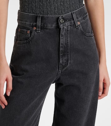 High-Rise Wide-Leg Cropped Jeans | Chloé