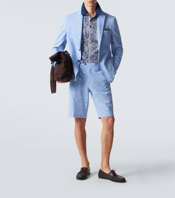 Paisley cotton Bermuda shorts | Etro
