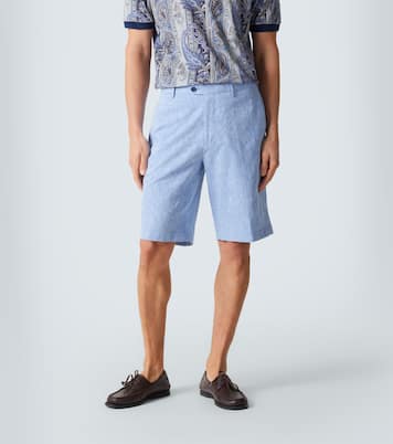 Paisley cotton Bermuda shorts | Etro