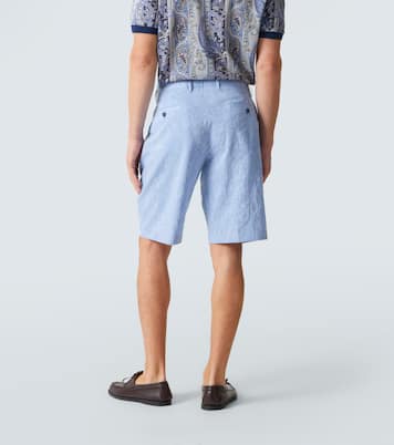 Paisley cotton Bermuda shorts | Etro