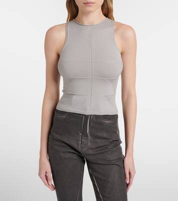 Temple virgin wool tank top | Rick Owens