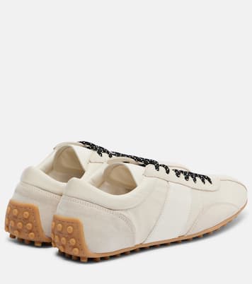 Sneakers aus Satin mit Veloursleder | Tod's