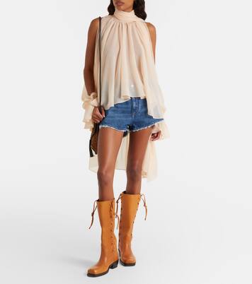 Roxanne leather knee-high boots | Paris Texas