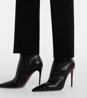 Ankle Boots Vera 105 aus Leder | Paris Texas