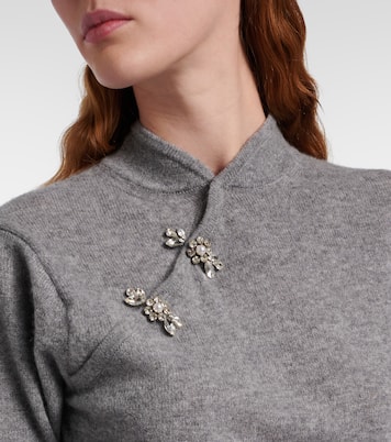 Embellished cashmere sweater | Simone Rocha