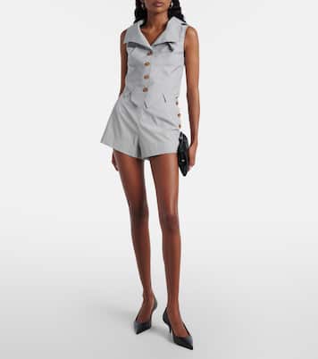 Elle pinstripe cotton shorts | Vivienne Westwood