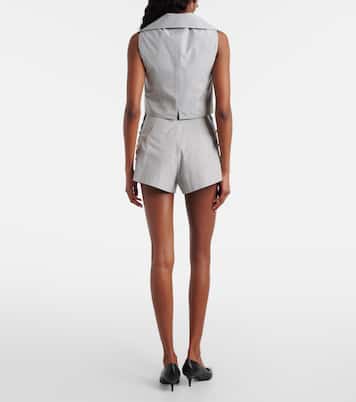 Elle pinstripe cotton shorts | Vivienne Westwood