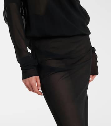 Sheer gown | Entire Studios