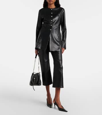 Lederjacke Parlour | Nour Hammour