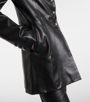 Lederjacke Parlour | Nour Hammour