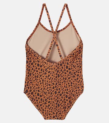 Costume intero con stampa leopardata | Tinycottons