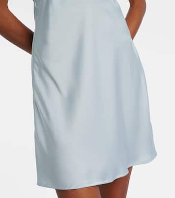 Verena lace-trimmed satin minidress | Faithfull