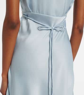 Verena lace-trimmed satin minidress | Faithfull