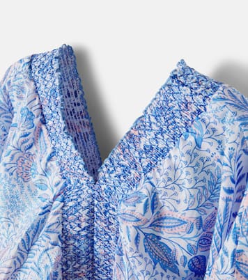 Chantal floral cotton-blend playsuit | Poupette St Barth Kids