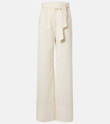 Weite Hose aus Schurwolle | Max Mara