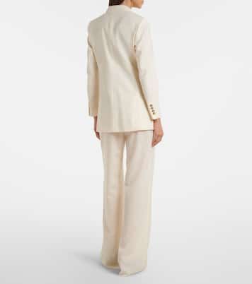Weite Hose aus Schurwolle | Max Mara