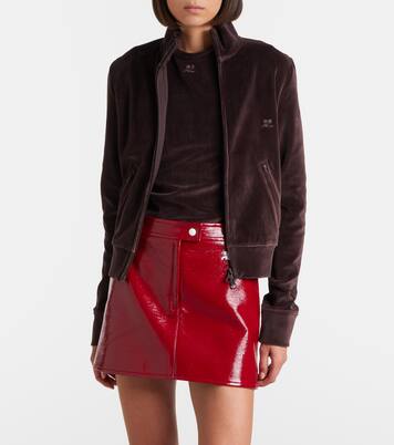 Chaqueta deportiva de terciopelo | Courrèges
