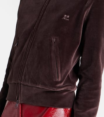 Chaqueta deportiva de terciopelo | Courrèges